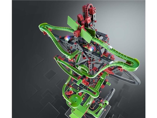 Fischertechnik slagalica STEM, 1365 dijelova, 9+, staza za kuglice Dynamic XXL
