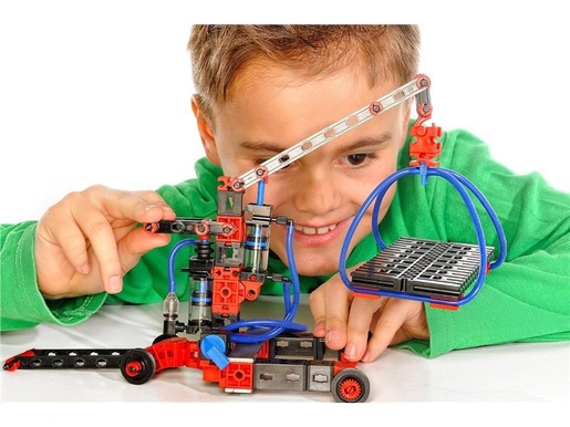 Fischertechnik slagalica STEM, 207 dijelova, 8+, PNEUMATIC POWER