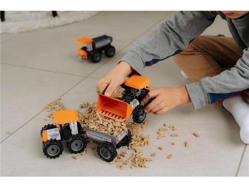 Fischertechnik slagalica STEM, 72 dijelova, 7+, Bager Utovarivač