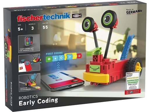 Fischertechnik slagalica STEM, 55 dijelova, 5+, Početno programiranje