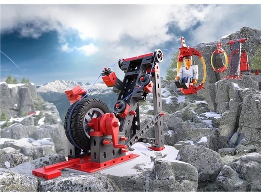 Fischertechnik slagalica STEM, 269 dijelova, 7+, Žičara