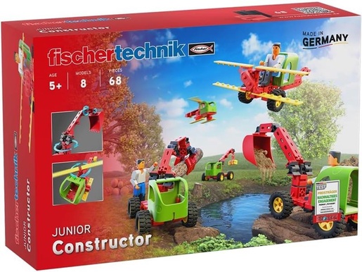 Fischertechnik slagalica STEM, 68 dijelova, 5+, Konstruktor Junior
