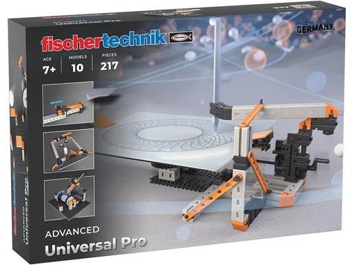 Fischertechnik slagalica STEM, 217 dijelova, 7+, Universal Pro