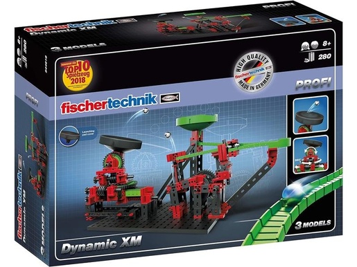 Fischertechnik slagalica STEM, 280 dijelova, 7+, staza za kuglice Dynamic XM