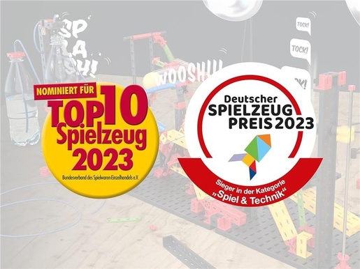 Fischertechnik slagalica STEM, 428 dijelova, 7+, Crazy Reactions