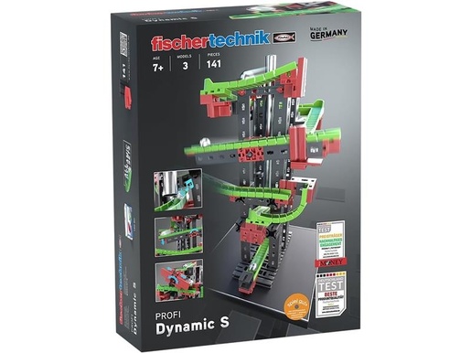 Fischertechnik slagalica STEM, 140 dijelova, 7+, staza za kuglice Dynamic S