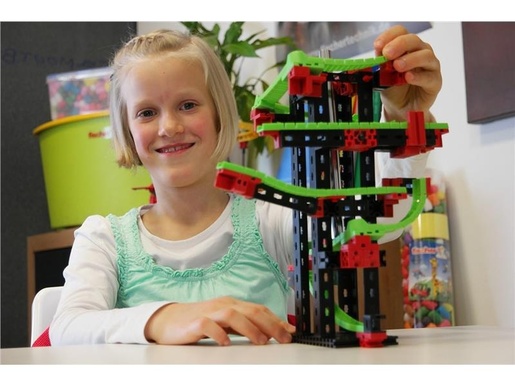 Fischertechnik slagalica STEM, 140 dijelova, 7+, staza za kuglice Dynamic S