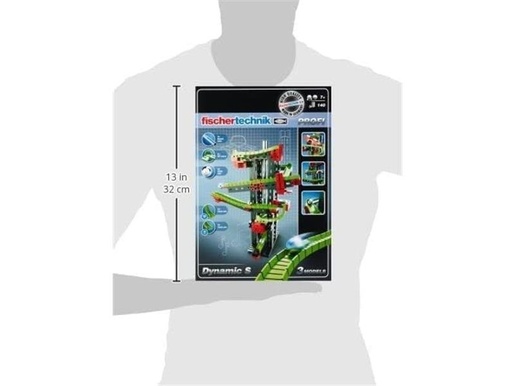 Fischertechnik slagalica STEM, 140 dijelova, 7+, staza za kuglice Dynamic S