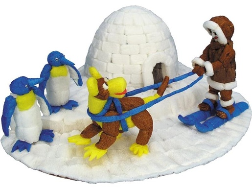 Fischertechnik kreativna slagalica, 100% biorazgradivo, 3+, TIP 1200