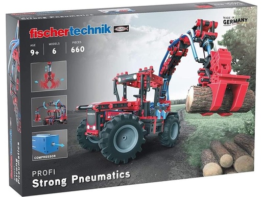 Fischertechnik slagalica STEM, 660 dijelova, 9+, Strong Pneumatics