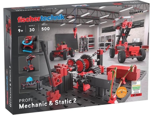 Fischertechnik slagalica STEM, 500 dijelova, 9+, Mehanika i Statika 2