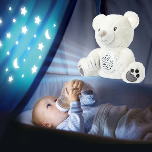 Moonlight Buddiezzz - Polarni medvjed interaktivni plišanac, 30 cm