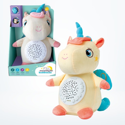 Moonlight Buddiezzz - Jednorog interaktivni plišanac, 30 cm