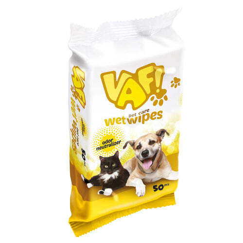 Vaf vlažne maramice za kućne ljubimce, neutralizator mirisa, 50/1