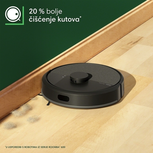 iRobot robotski usisavač Roomba 105 Combo Robot + Baza AutoEmpty, crni