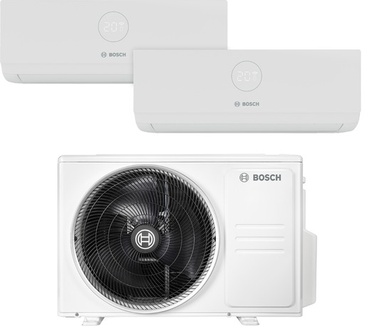Bosch Climate paket Dual, Climate CL5000M 62/3 E + 4000i unutarnja 2,6kW + 4000i unutarnja 3,5kW