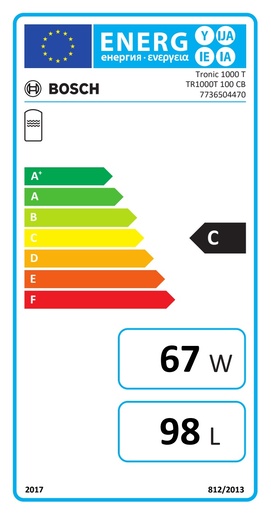 Bosch bojler TR1000T 100 CB