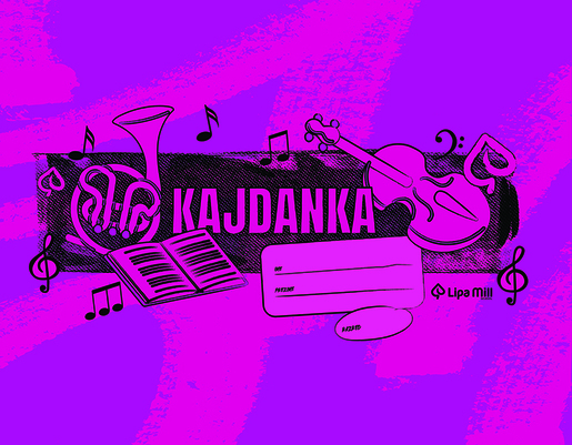 Kajdanka LIPA MILL, B5 linije, 16 listova, meki uvez