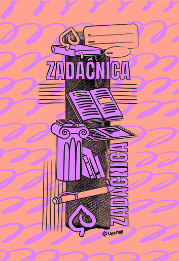 Zadaćnica LIPA MILL, A4 linije, 12 listova, meki uvez