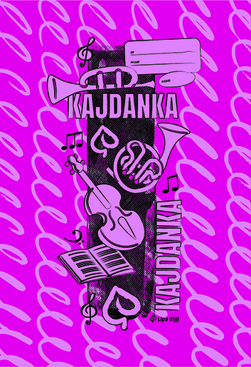 Kajdanka LIPA MILL, A4 linije, 40 listova, meki uvez