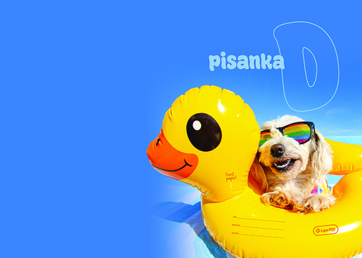 Pisanka D LIPA MILL, B5 linije, 48 listova, meki uvez