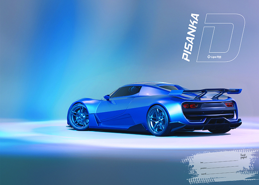 Pisanka D LIPA MILL, B5 linije, 48 listova, meki uvez