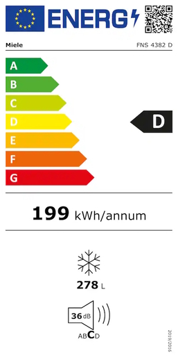 Miele zamrzivač FNS 4382 D