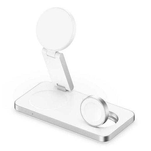 MaxMobile bežični punjač YM-T8 PD MagSafe, set 3U1 bijeli