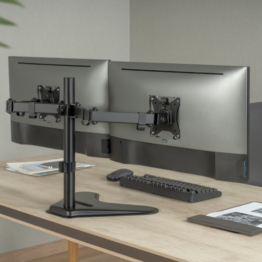 Stolni stalak za 2 monitora SBOX LCD-F024-2, 17-32"