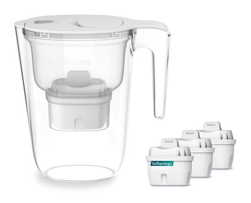 Philips vrč s filterom za vodu Antiscale 2.6l 1+2 filtera AWP2943WHT3