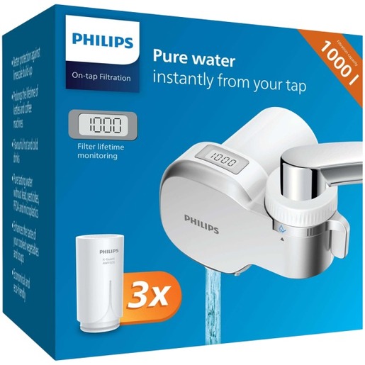 Philips On-tap za filtriranje vode na slavini Micro filtracija horizontal digital AWP3705P3