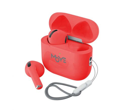 Moye Aurras 3 Lite True Wireless Earphone Red