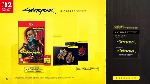 Cyberpunk 2077 Ultimate Edition - Nintendo Switch 2