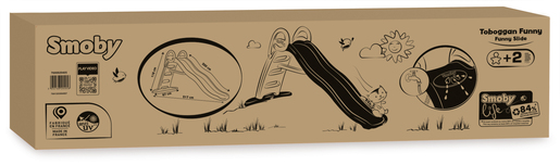 Smoby tobogan Funny, zeleni