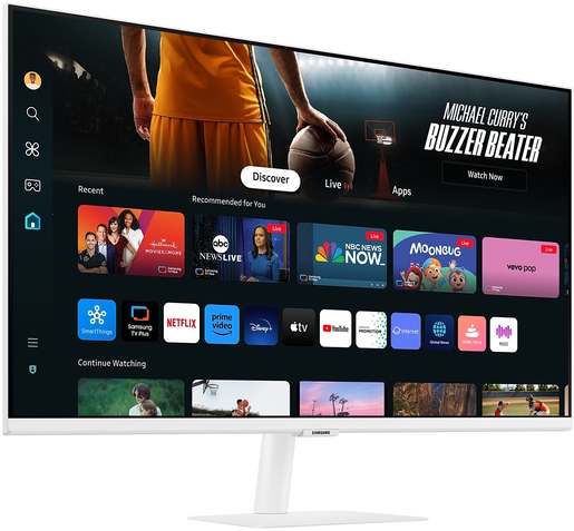 Samsung 32" Smart Monitor M7 M70D LS32DM703UUXDU, VA, UHD, 60Hz, 4ms, 2xHDMI, 1xUSB-C, WiFi, Bluetooth, Zvučnici