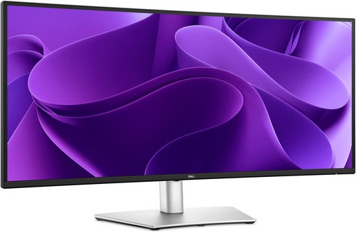 Dell 34" monitor P3425WE, VA WQHD, 100Hz, 5ms, HDMI, DisplayPort, 3x USB, USB-C hub, RJ45, Zakrivljeni