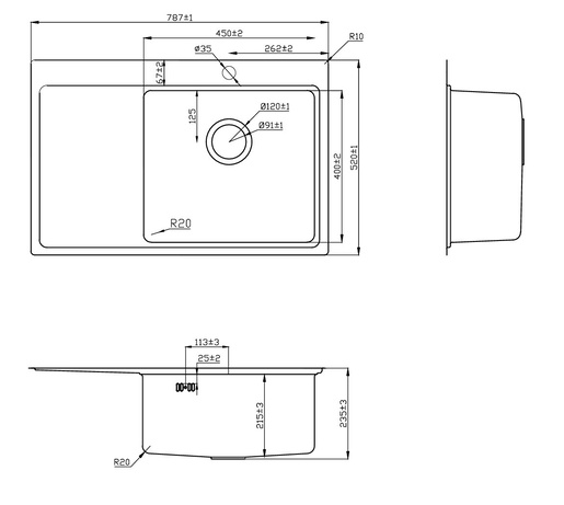 SHR sudoper  Irida 780R Desni