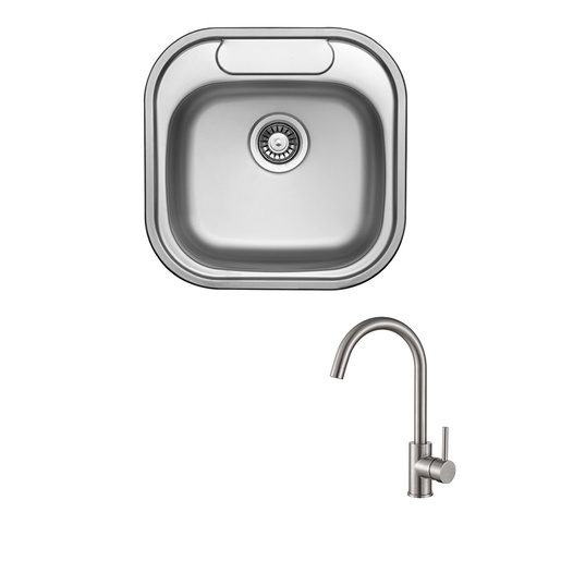 Set Comfort 140 + slavina SHR Vida, krom mat