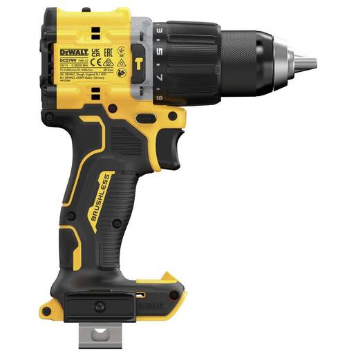 DEWALT XR udarna bušilica/odvijač 18V DCD799NT, solo u TSTAK koferu
