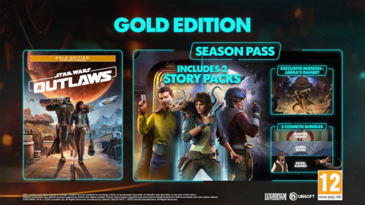 Star Wars Outlaws Gold Edition - Nintendo Switch 2