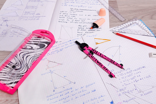 Šestar Eberhard Faber neon rozi + mine P3/60