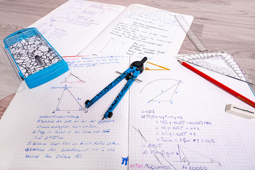 Šestar Eberhard Faber neon plavi + mine P3/60