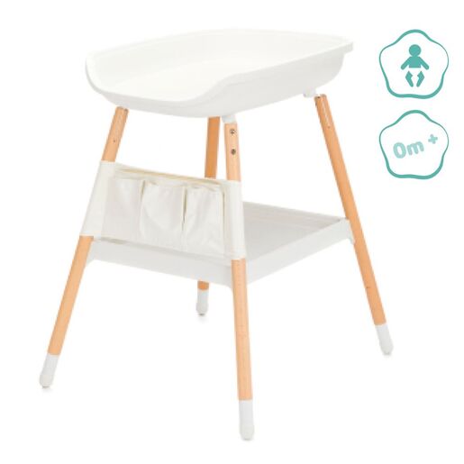 Fillikid stol za prematanje s podlogom, bijeli