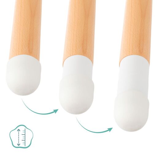 Fillikid stol za prematanje s podlogom, bijeli