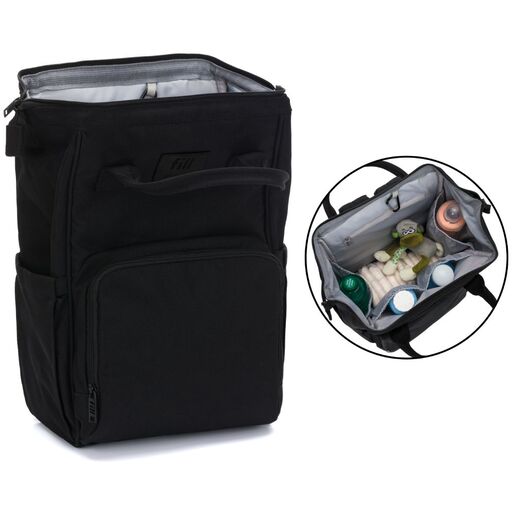 Fillikid torba/ruksak za pelene Barcelona, black