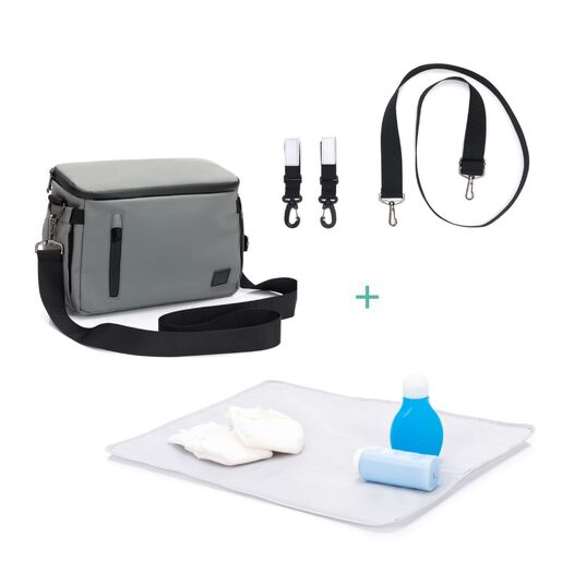 Fillikid organizer za kolica Larvik, grey