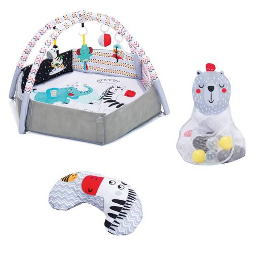 Fillikid edukativna igraonica za bebe Colourful s lopticama