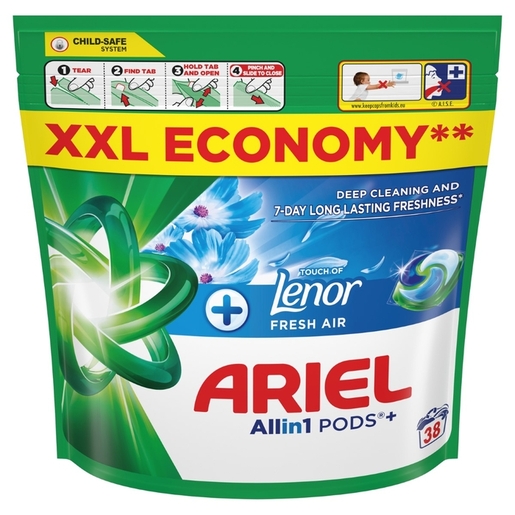 Ariel gel kapsule Fresh Air, 38 kom