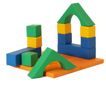 IGLU set KUĆICA, šareni