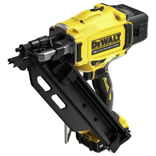 DEWALT akumulatorski pištolj za čavle DCN930P2, 50-90mm, 2x5Ah baterija, punjač, kofer